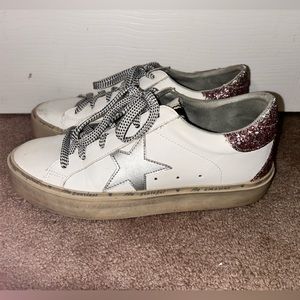 Pink Glitter ShuShop sneakers